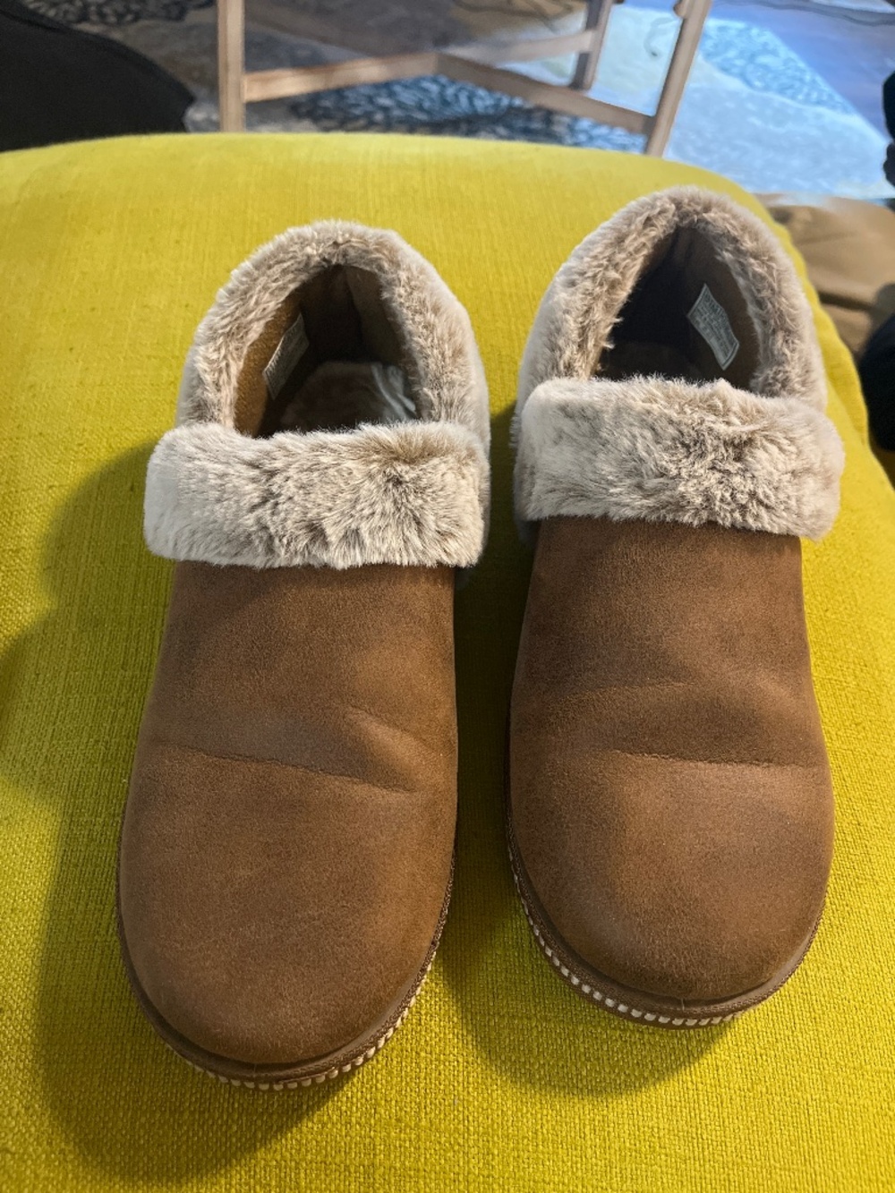 Skechers Cozy Campfire Fresh Toast Slippers
